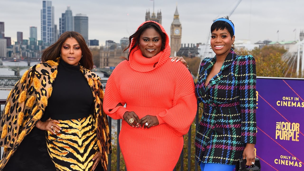 The Color Purple Movie Stars Taraji P. Henson, Fantasia and Danielle Brooks in Exclusive Interview