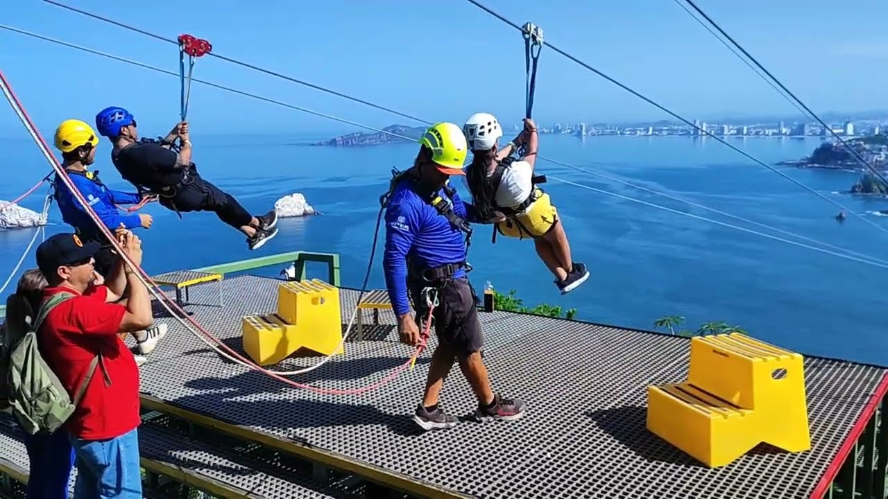 LA TIROLESA De MAZATLÁN, ADRENALINA Al 1000%!!!