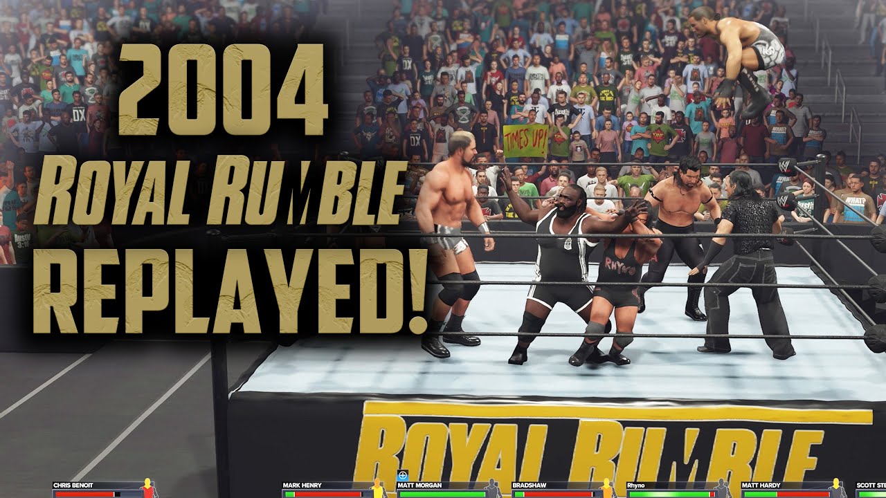 I Replayed The 2004 Royal Rumble & It Ended In Spectacular Fashion!
