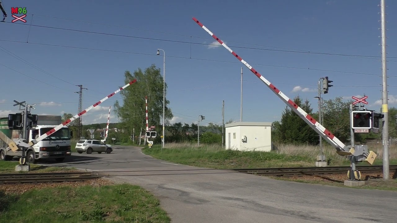 Železniční přejezdy Protivín [P1150 + P474] - 12.5.2022 / Czech railroad crossings