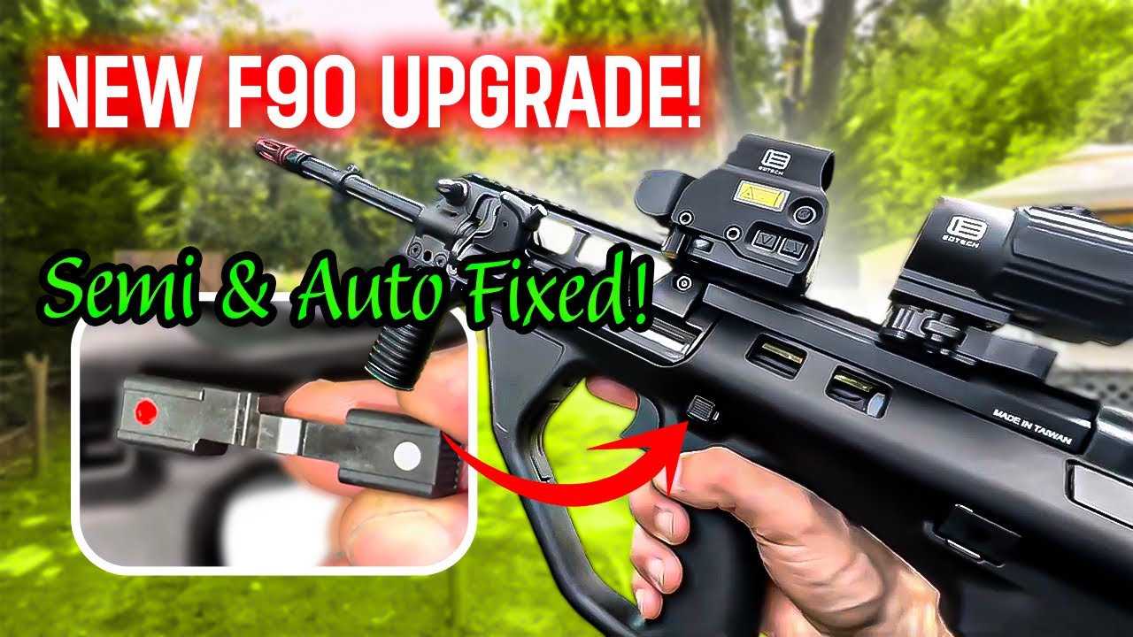 Fixing the F90’s Biggest Flaw: Basement Arms Fire Selector Upgrade!