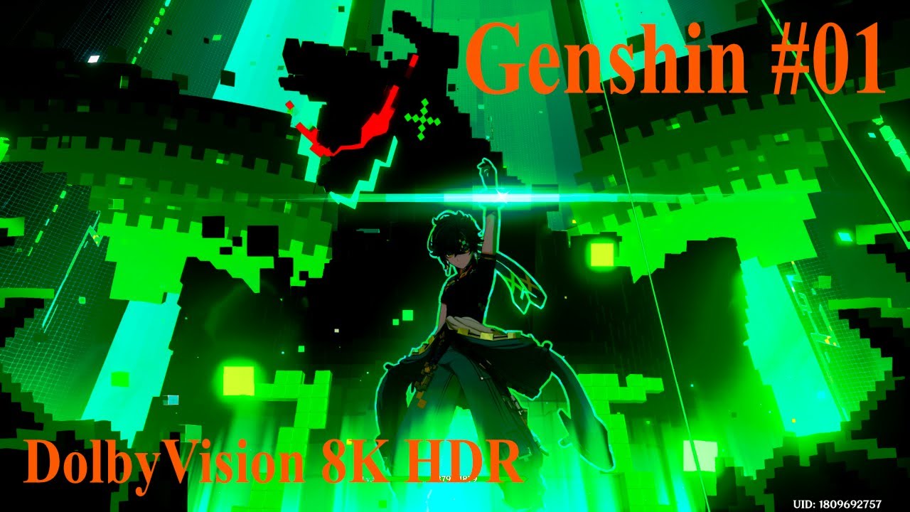 【原神】#01 Genshin #DolbyVision 8K HDR『キィニチで始める原神』