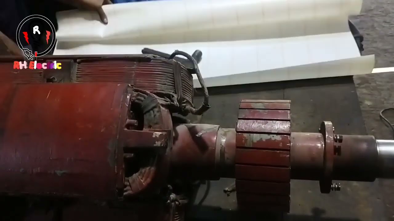 Winding 250 kva generator rotor and exciter coil 