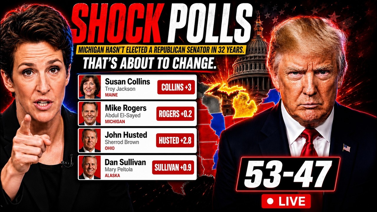 SHOCK POLLS: Trump SURGING?! Senate Map Flips 53&ndash;47