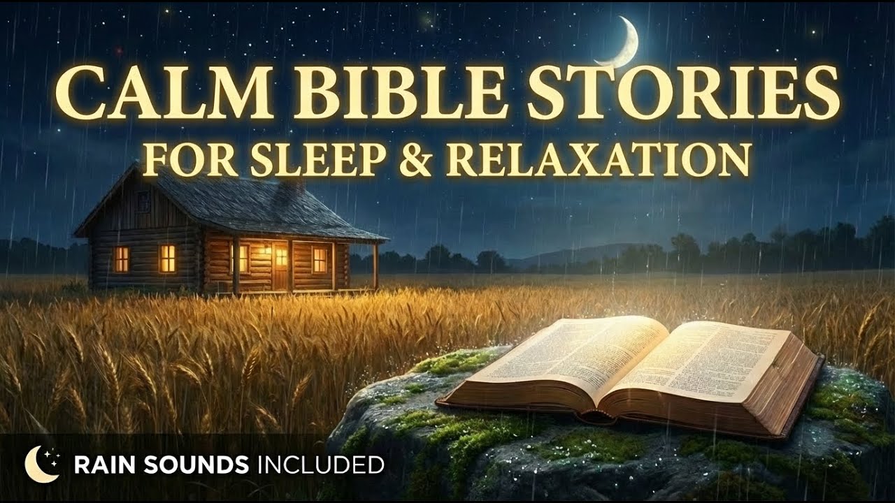 (NO MID ADS) Calm Bible Stories For Sleep And Relaxation | Fall Asleep In Gods Word... VOL.3