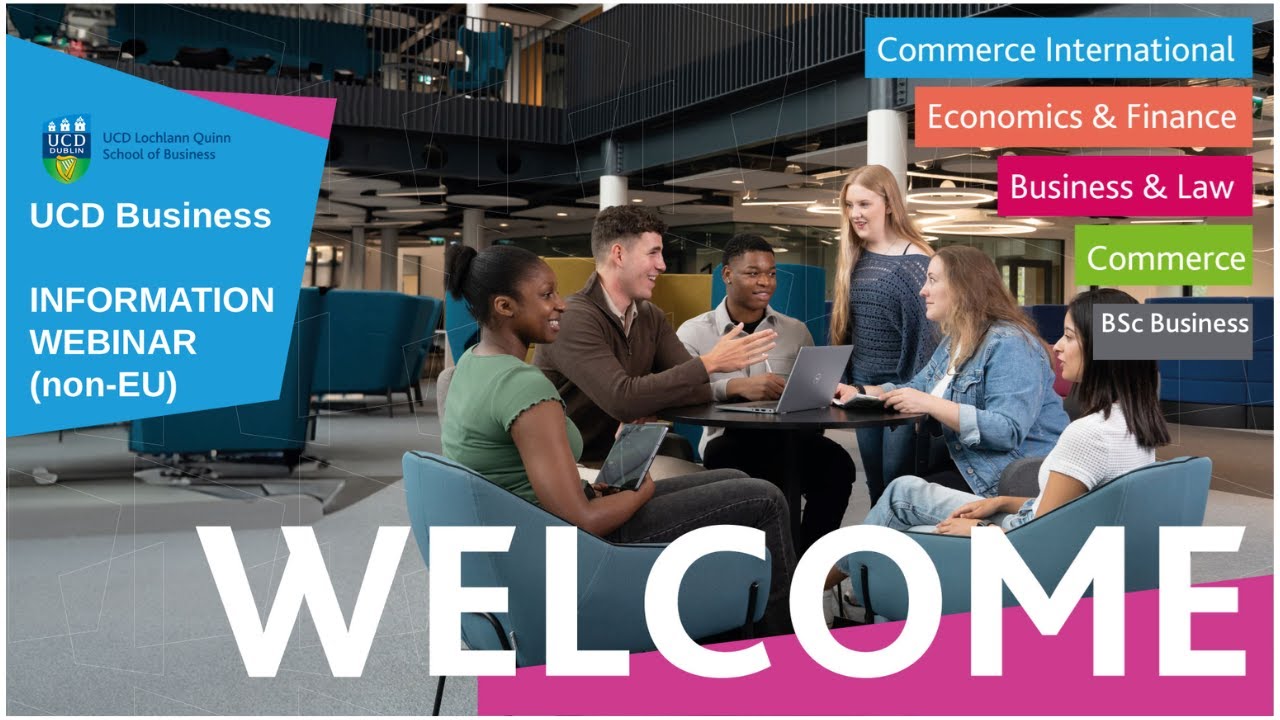 UCD Business, Information Webinar (Non-EU),