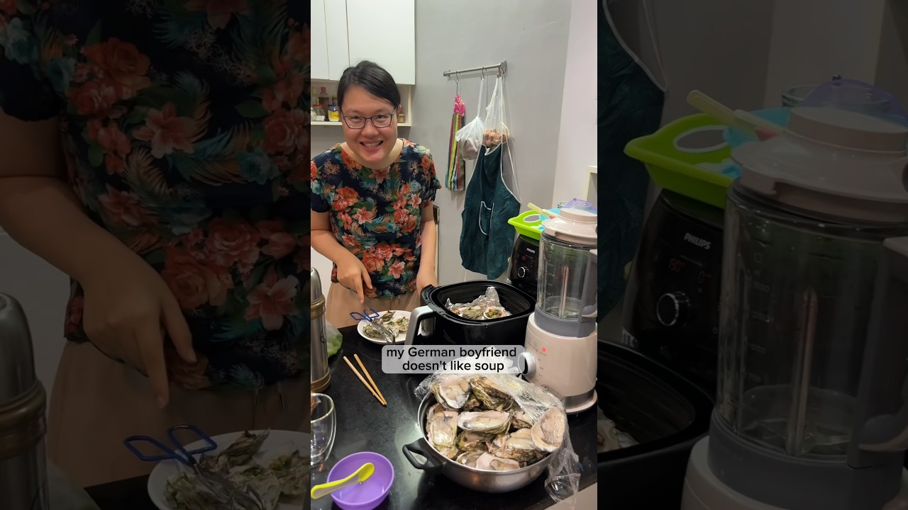 German bf and my Vietnamese mom