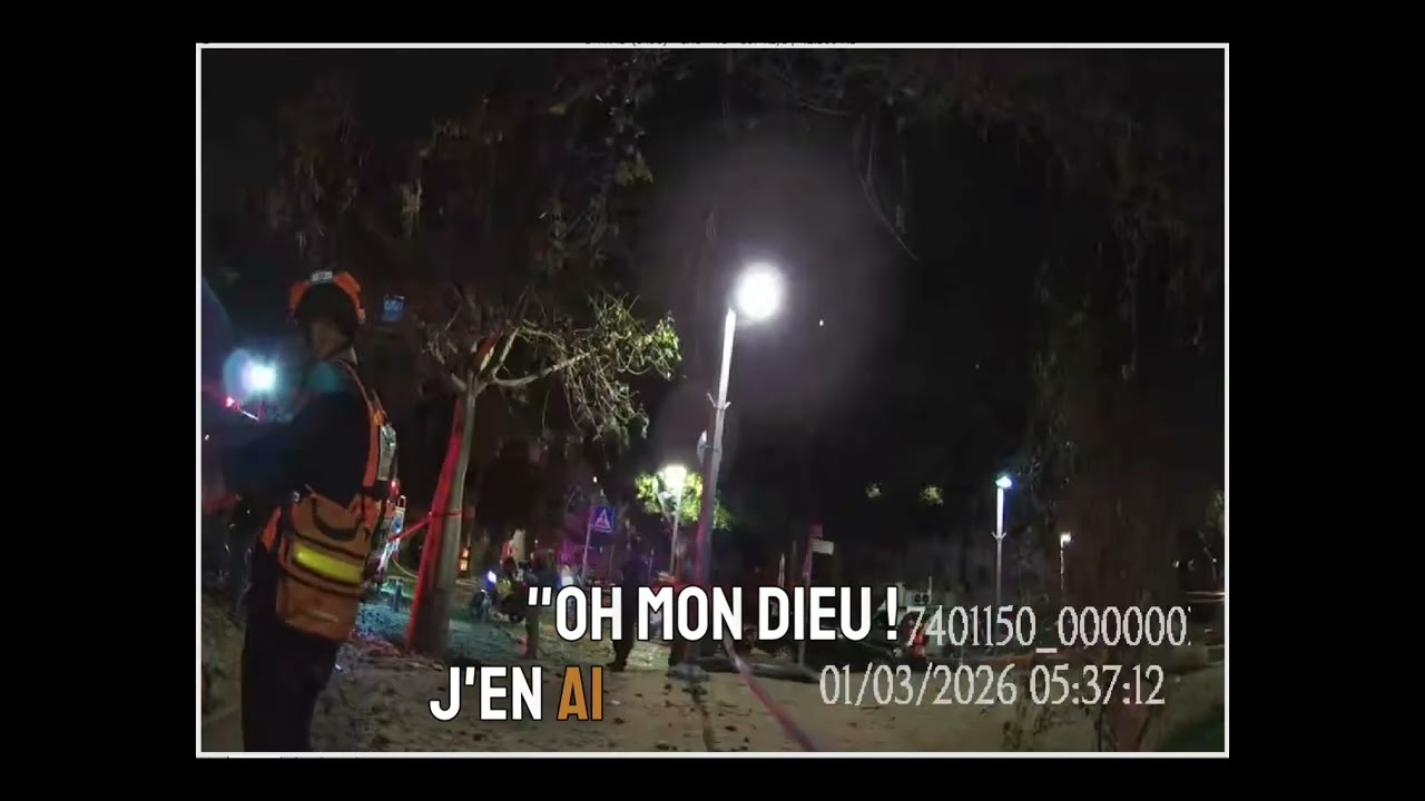 Chute de missile sur Tel Aviv - United Hatzalah