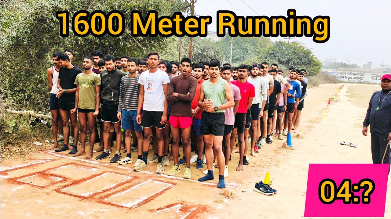 1600 Meter 2nd Last Timing Lucknow Aro Batch 04:? 🇮🇳😱