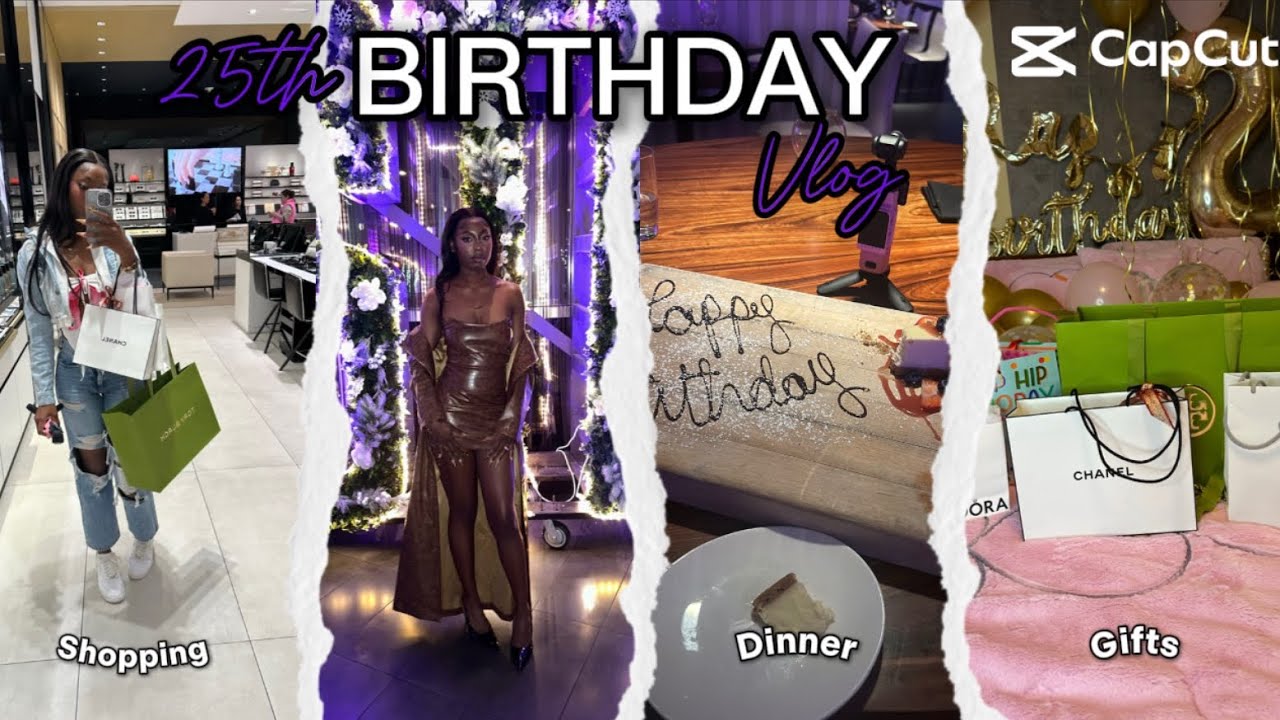 MY 25TH BIRTHDAY VLOG 💋♡ | first tory burch, new pandora, makeup, dinner, gifts|| XO Shell 	