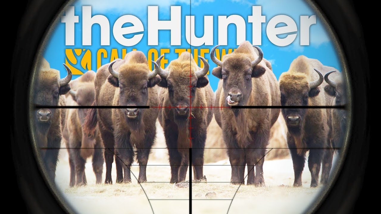 STADO ŻUBRÓW vs MYŚLIWI | theHunter: Call of the Wild #11 [PL]