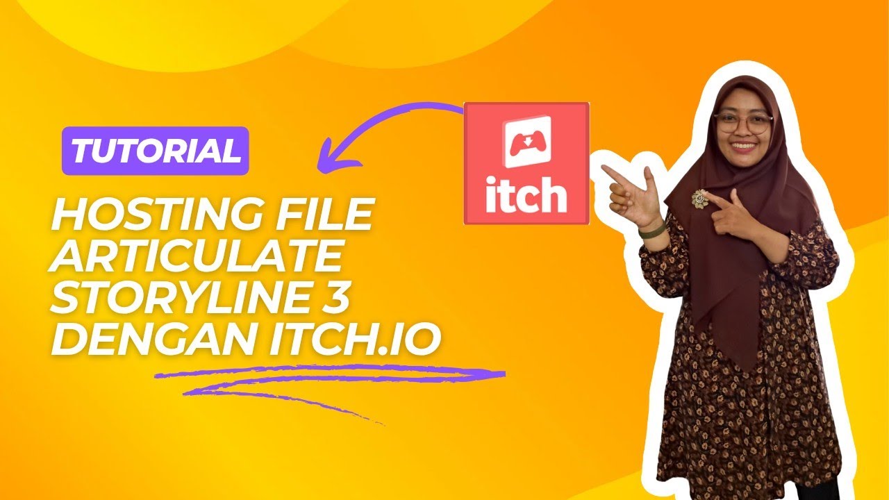 Tutorial Hosting HTML5 dengan itch.io | Hosting MPI (ARTICULATE Storyline 3)