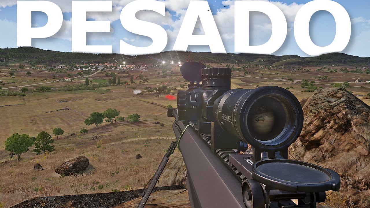 ESSE JOGO FOGE DO CLICHÊ E MOSTRA O QUE É UM RIFLE ANTI-MATERIAL DE VERDADE (ARMA 3)