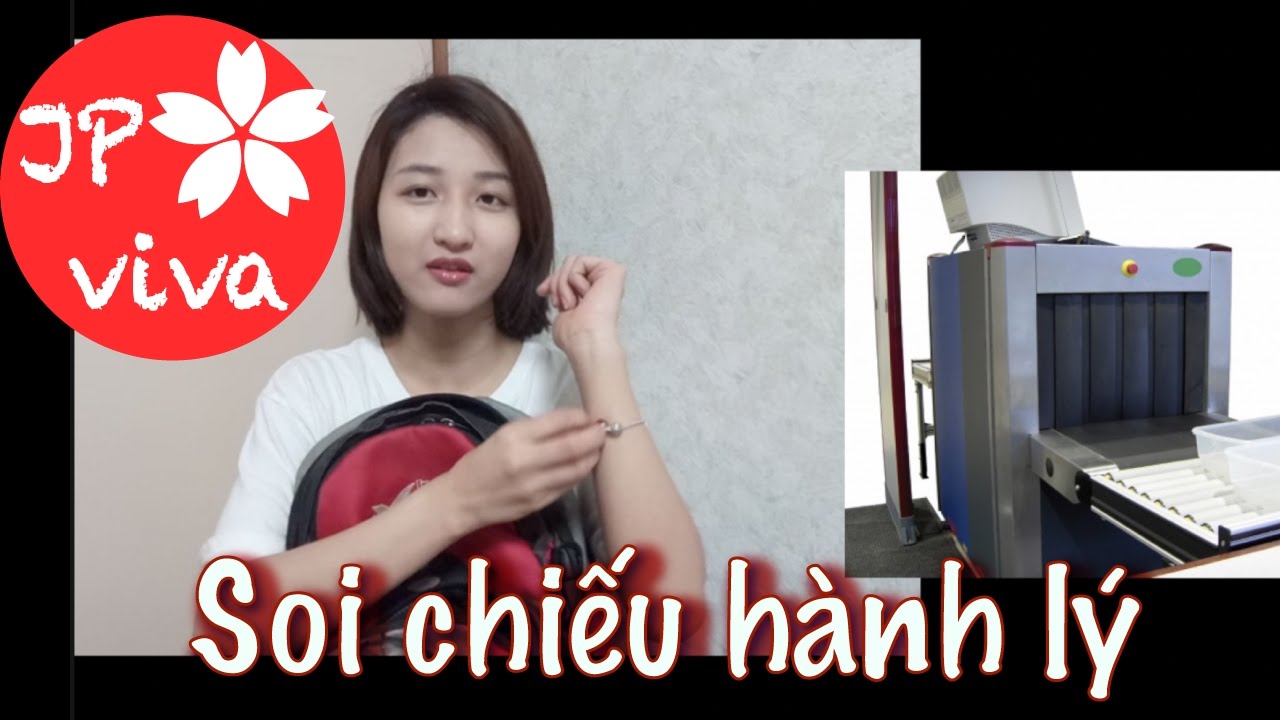[JP viva] Những vật dụng phải lấy ra khi qua cổng soi chiếu ở sân bay