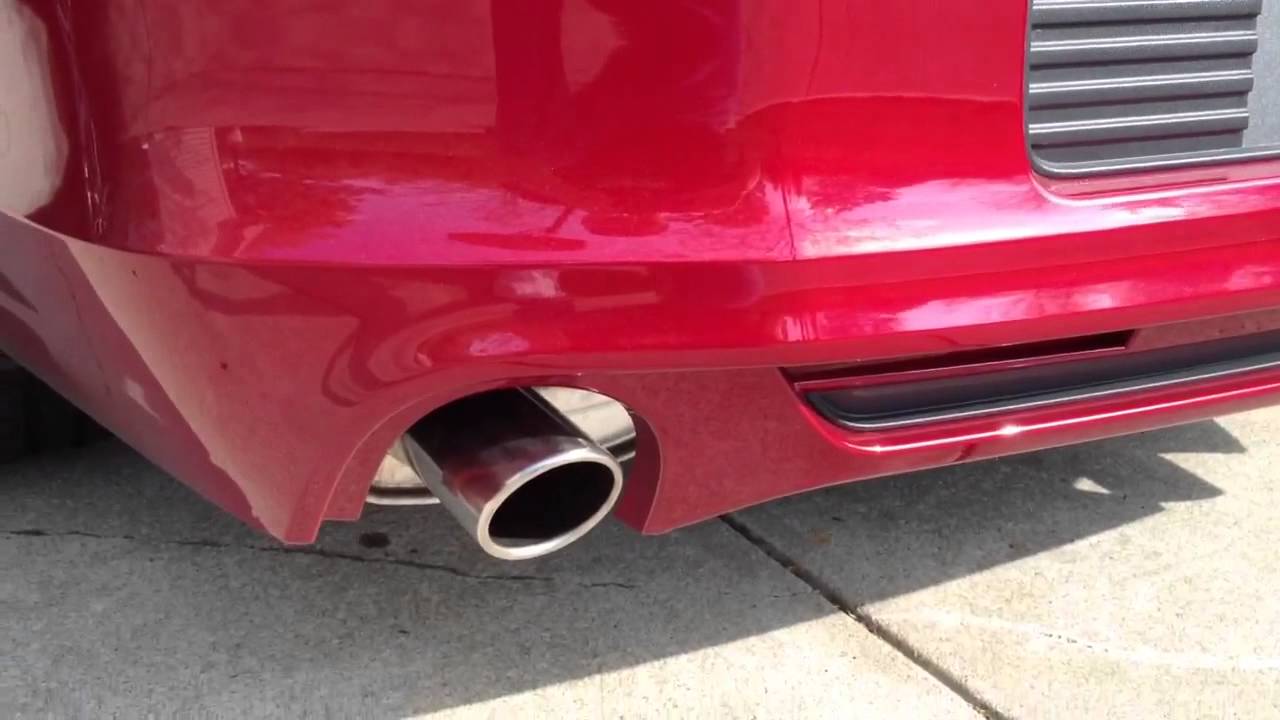 2013 MUSTANG ROUSH EXHAUST VS STOCK EXHAUST