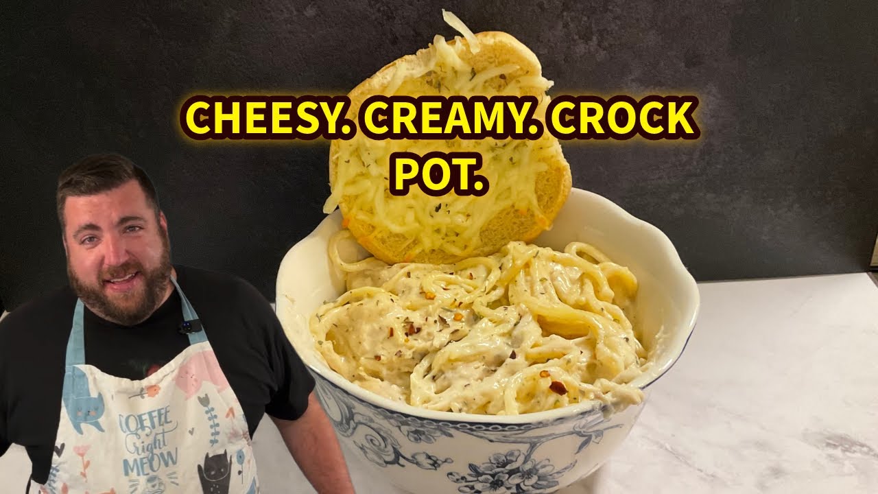 The Creamiest Chicken Alfredo&hellip; Made in a Slow Cooker!