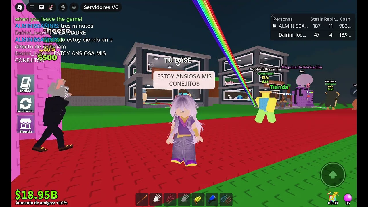 AQUI ESTA EL EVENTO O ADMIN ABUSE DE STEAL A BRAINROT!!!!!