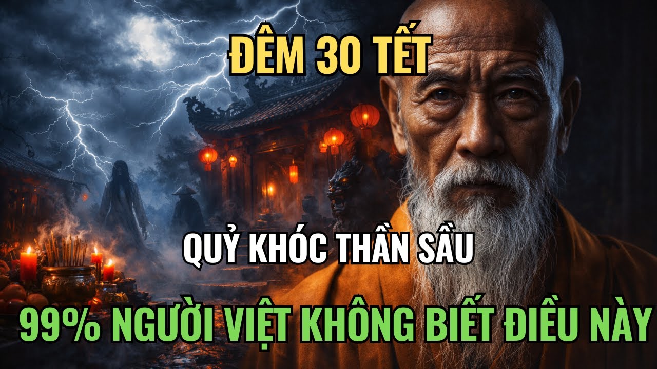 Nguy To Đêm 30 Tết Quỷ Khóc Thần Sầu : 3 Thứ Quyết Định Sống Còn Ai Cũng Phải Biết