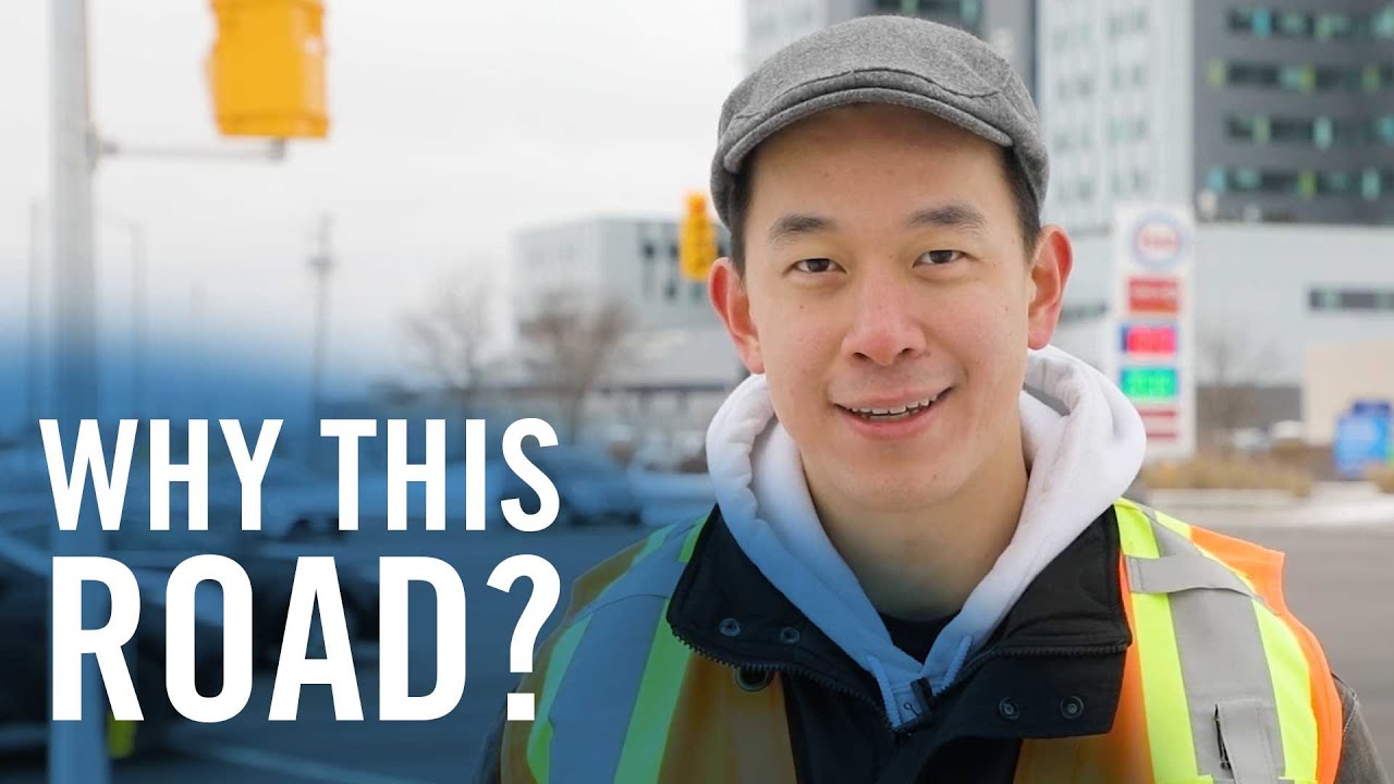 How are roads chosen for construction?