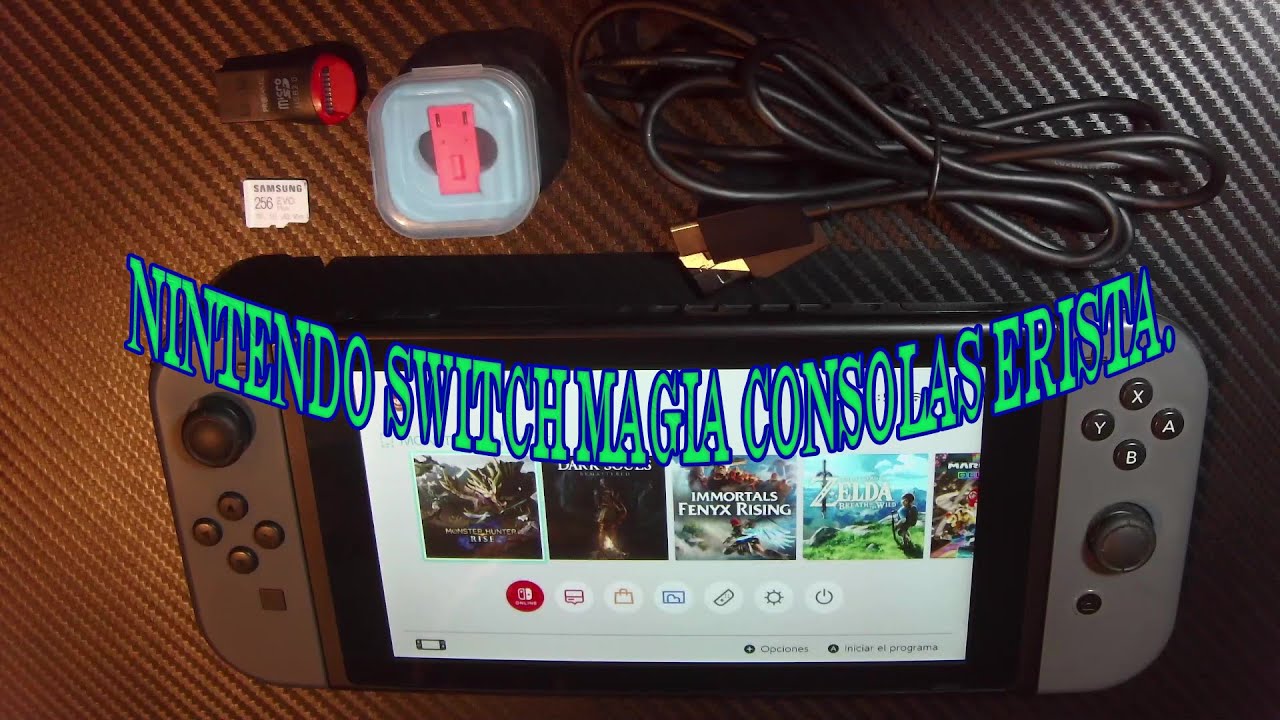 👉 Nintendo Switch Erista MAGIA Consolas Compatibles Con RCM Sin Chip. 👈