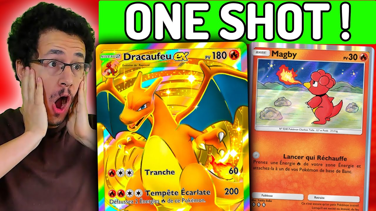 POURQUOI PERSONNE NE JOUR CE DECK DRACAUFEU EX ?? -   Deck Pokemon Pocket