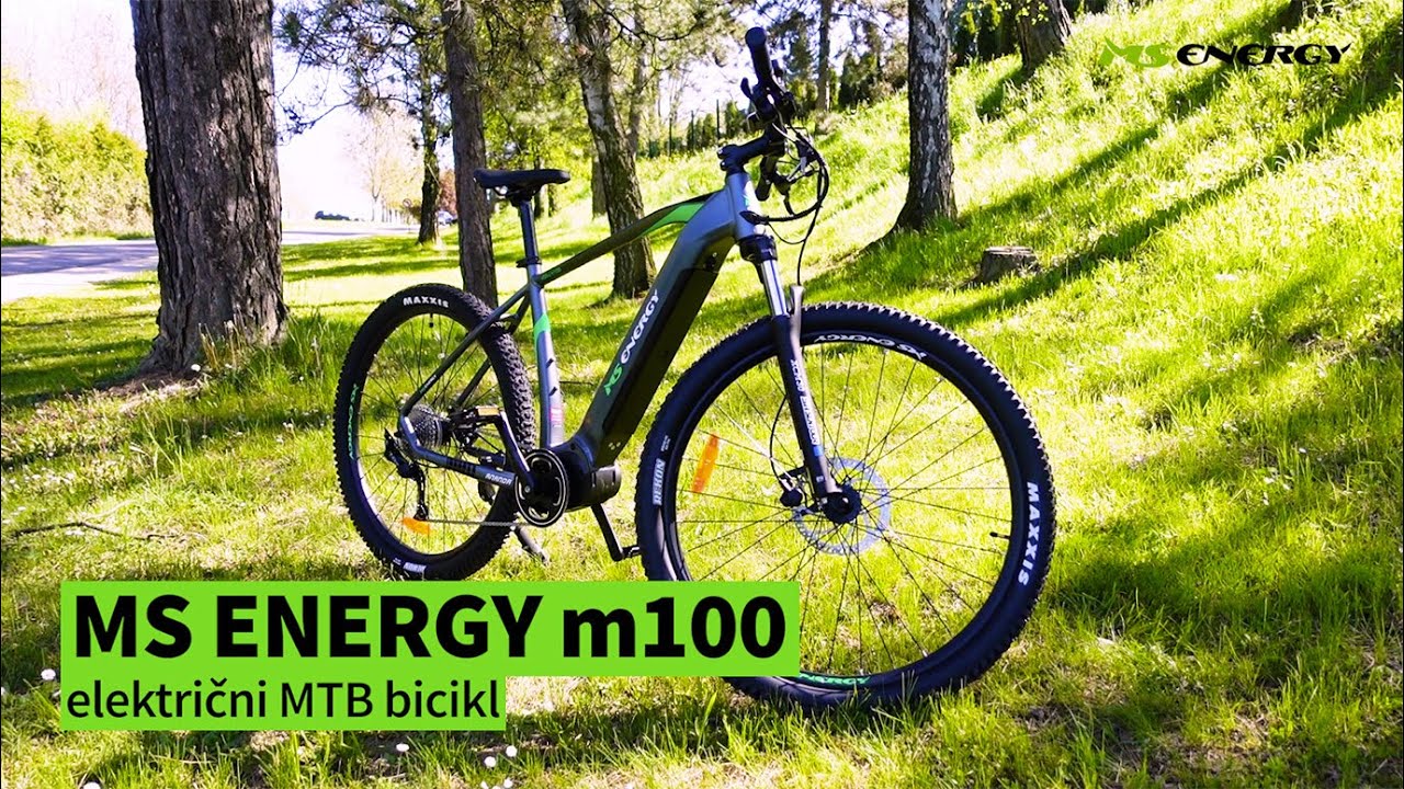 MS Energy m100 električni MTB bicikl