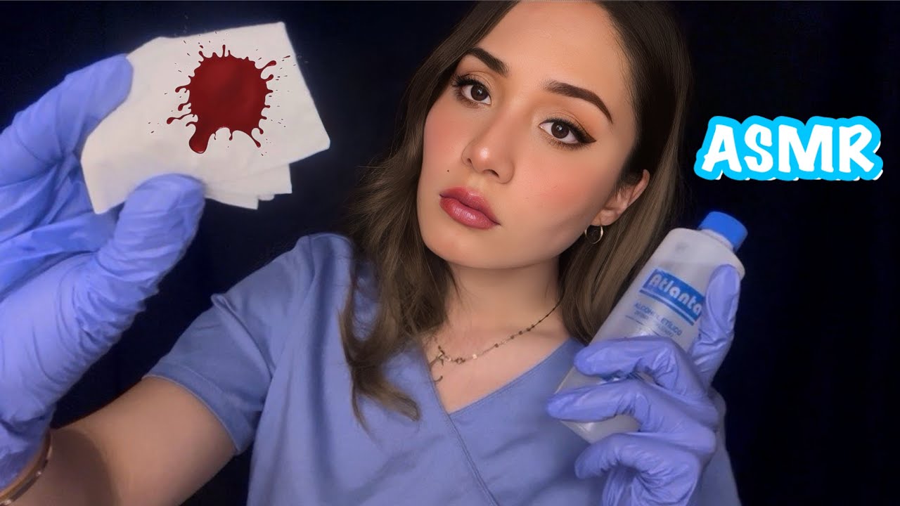 ASMR ENFERMERA ESCOLAR | ROLEPLAY MEDICO | CARO ASMR 