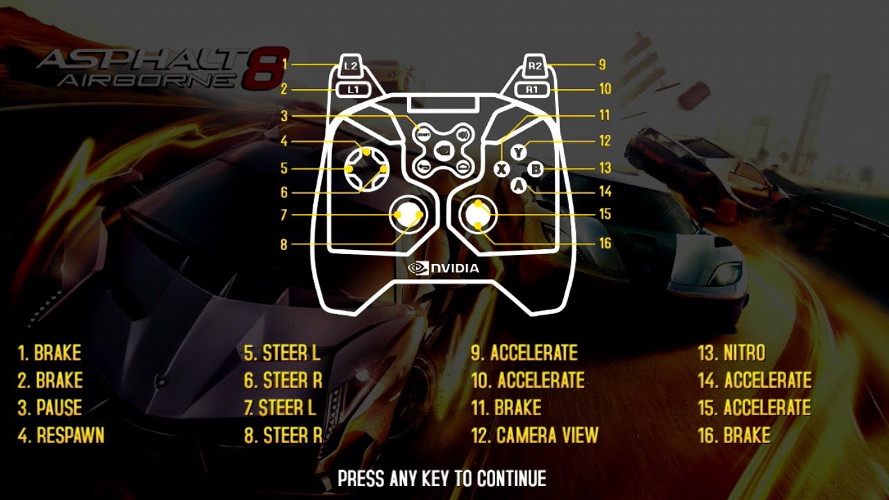 Asphalt 8: Airborne Gameplay on the NVIDIA Shield