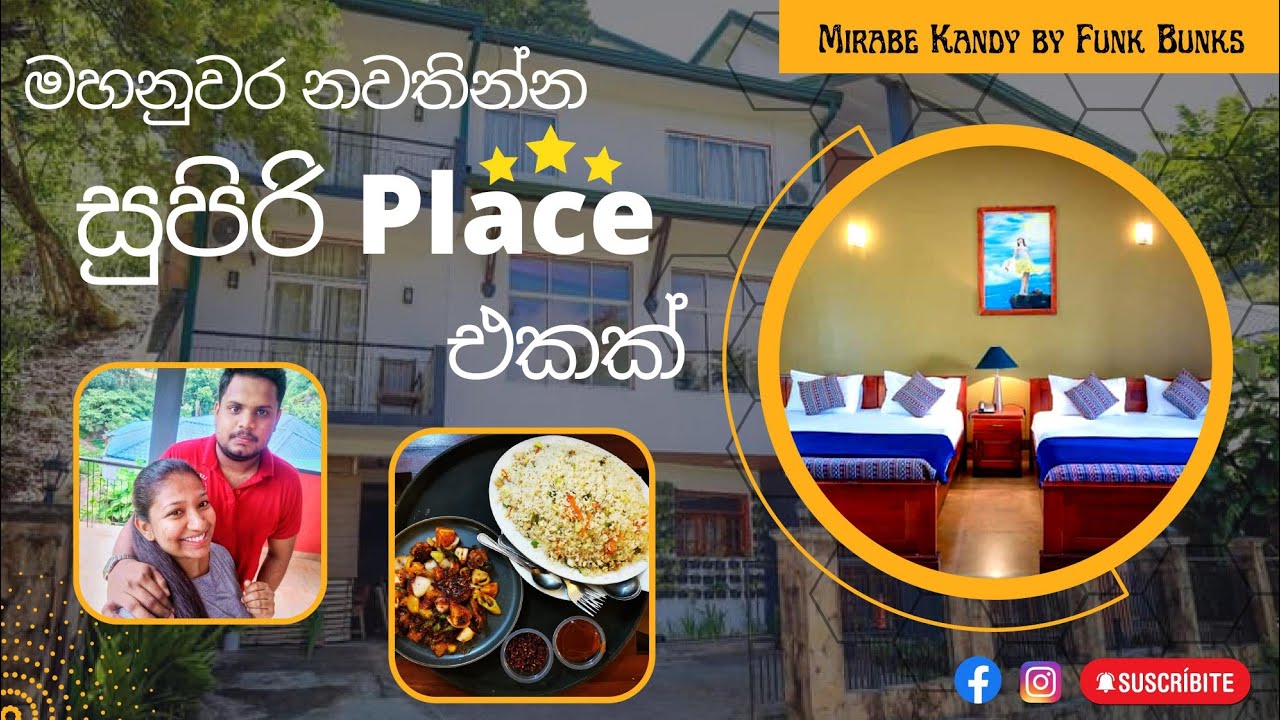Best budget hotel day-outing package in Kandy. | Mirabe Kandy by Funk Bunk.