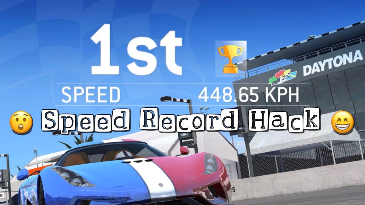 Speed Record Hack &bull; Works with every car and every race. ￼