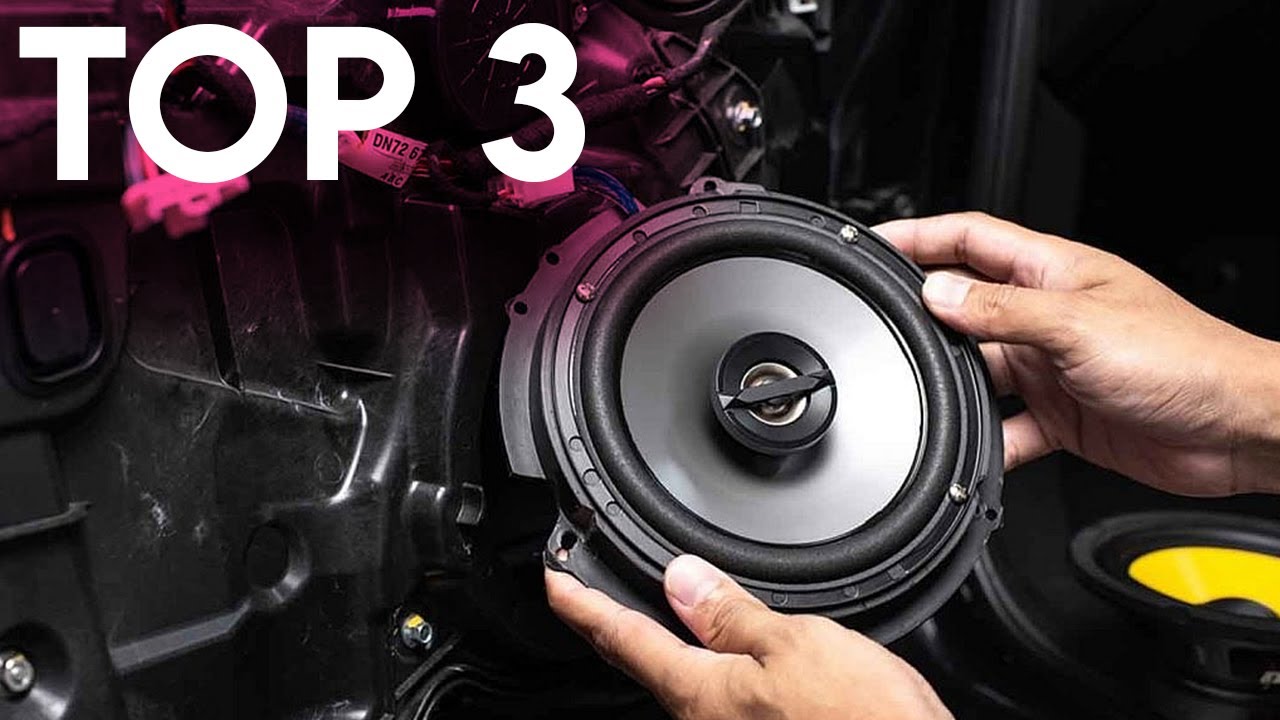 TOP 3 : Meilleur Haut Parleur Voiture 2025
