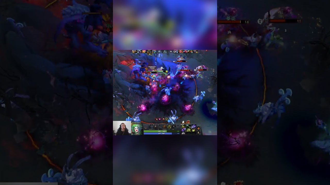 CR1T RAGE !! MALDING TO TEAMMATES INVOKER - DOTA 2 PRO CLIPS #SHORTS