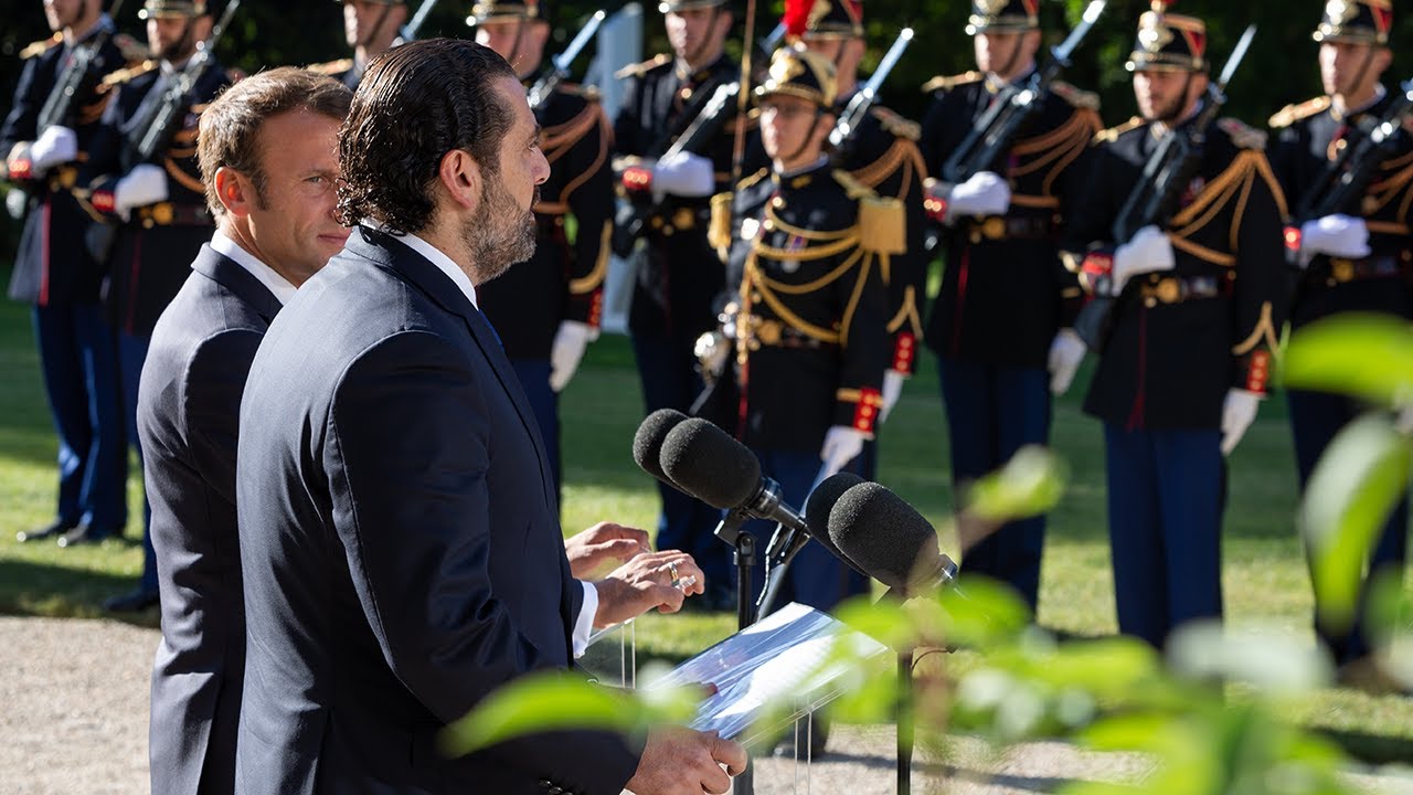 Déclaration avec Saad Hariri, Président du Conseil des Ministres du Liban