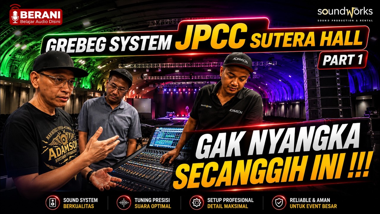 JPCC SUTERA HALL MENUNJUKAN SYSTEM INTEGRASI TERBAIKNYA! ROOM TOUR BARENG PONGKY PRASETYO - PART 1