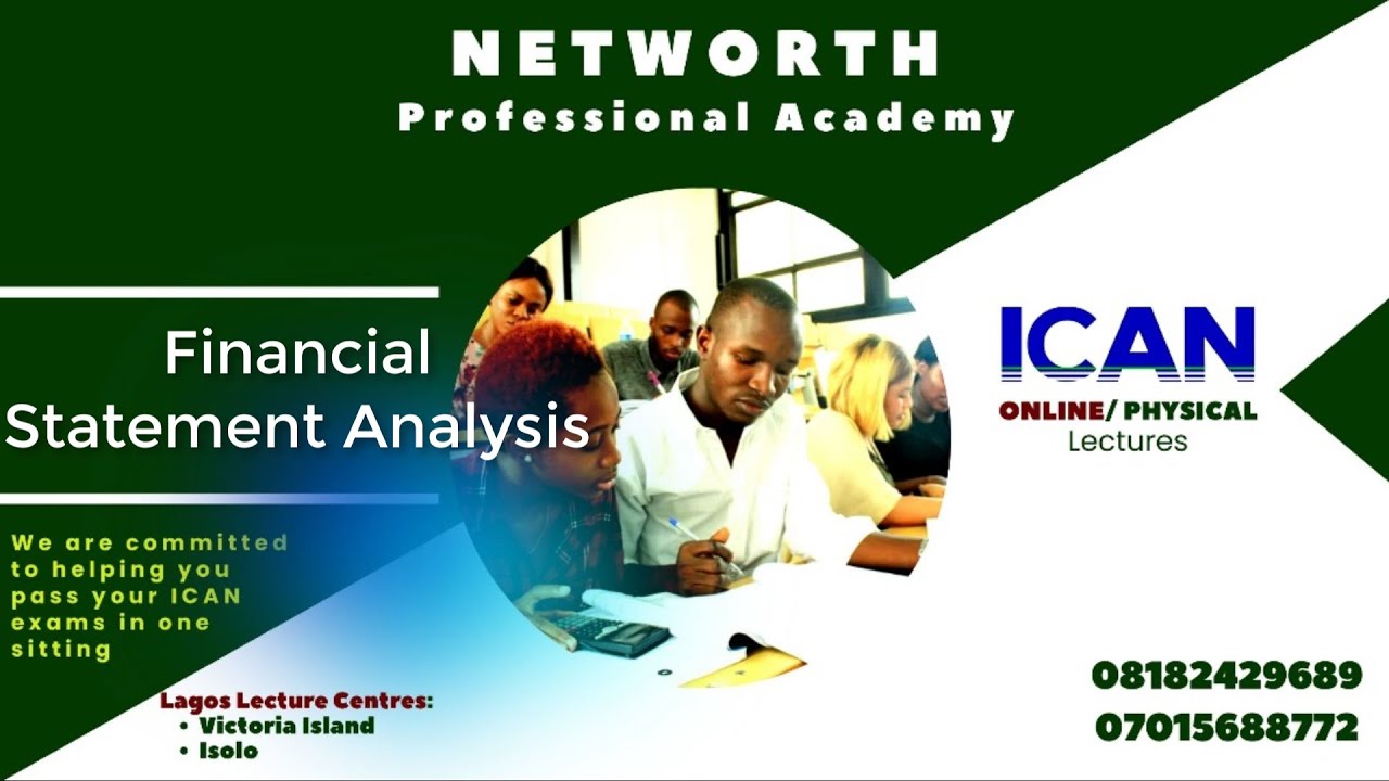 Financial Statement Analysis Class 3