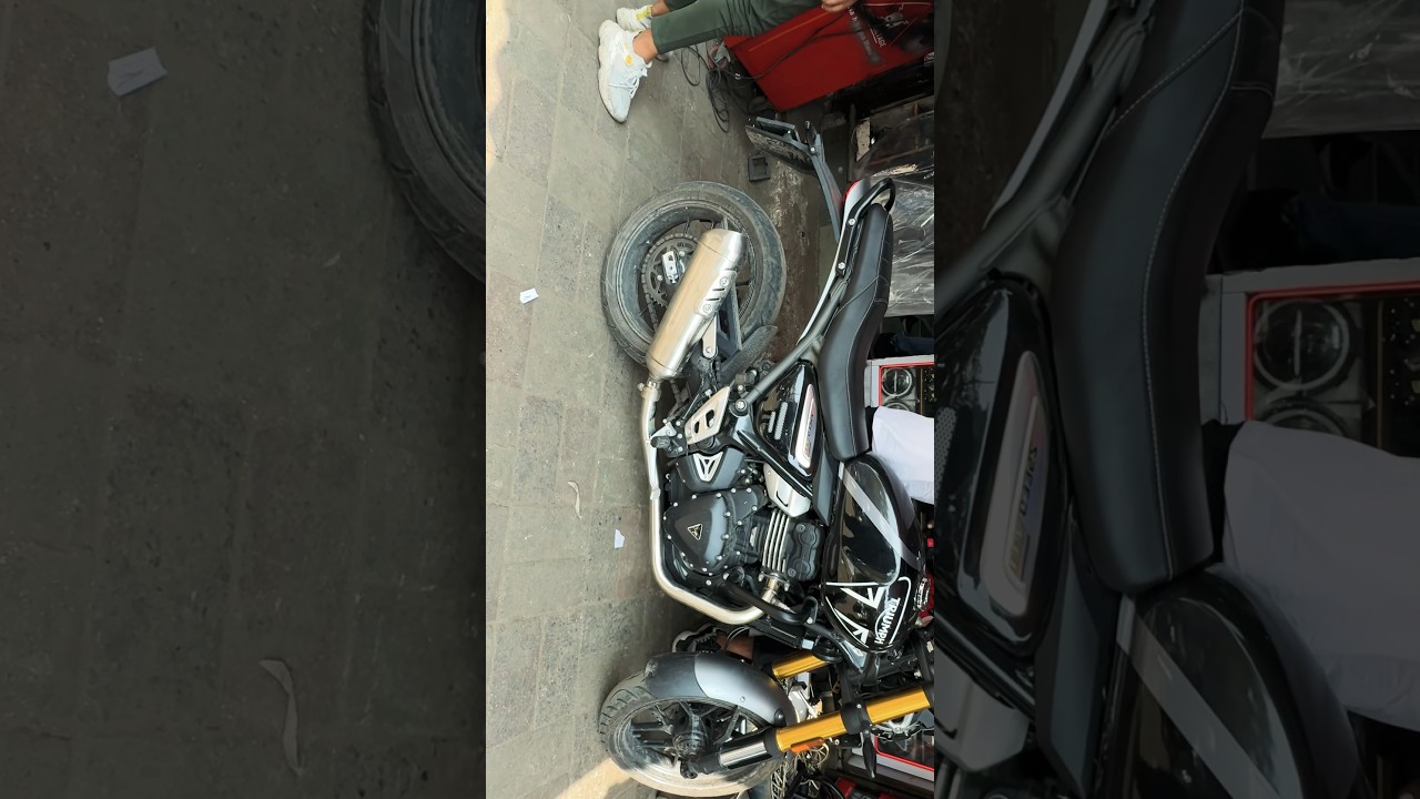 Triumph speed 400 exhaust modified #exhaustsound #triumphspeed400 #rajubhaiskd