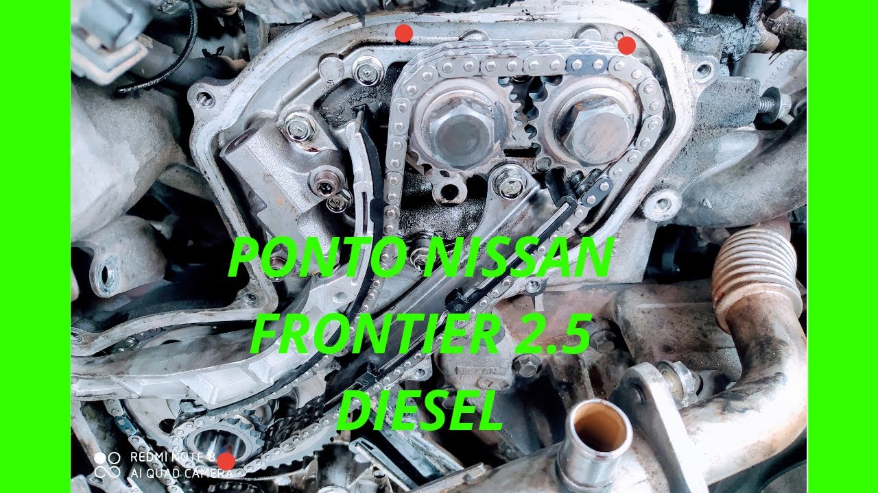 ponto da frontier 2.5 diesel corrente de comando primária e secundária