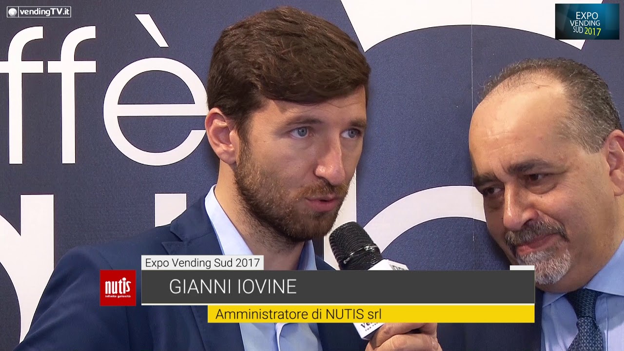 VendingTV Expo Vending Sud  Fabio Russo intervista Giovanni Iovine di Nutis srl