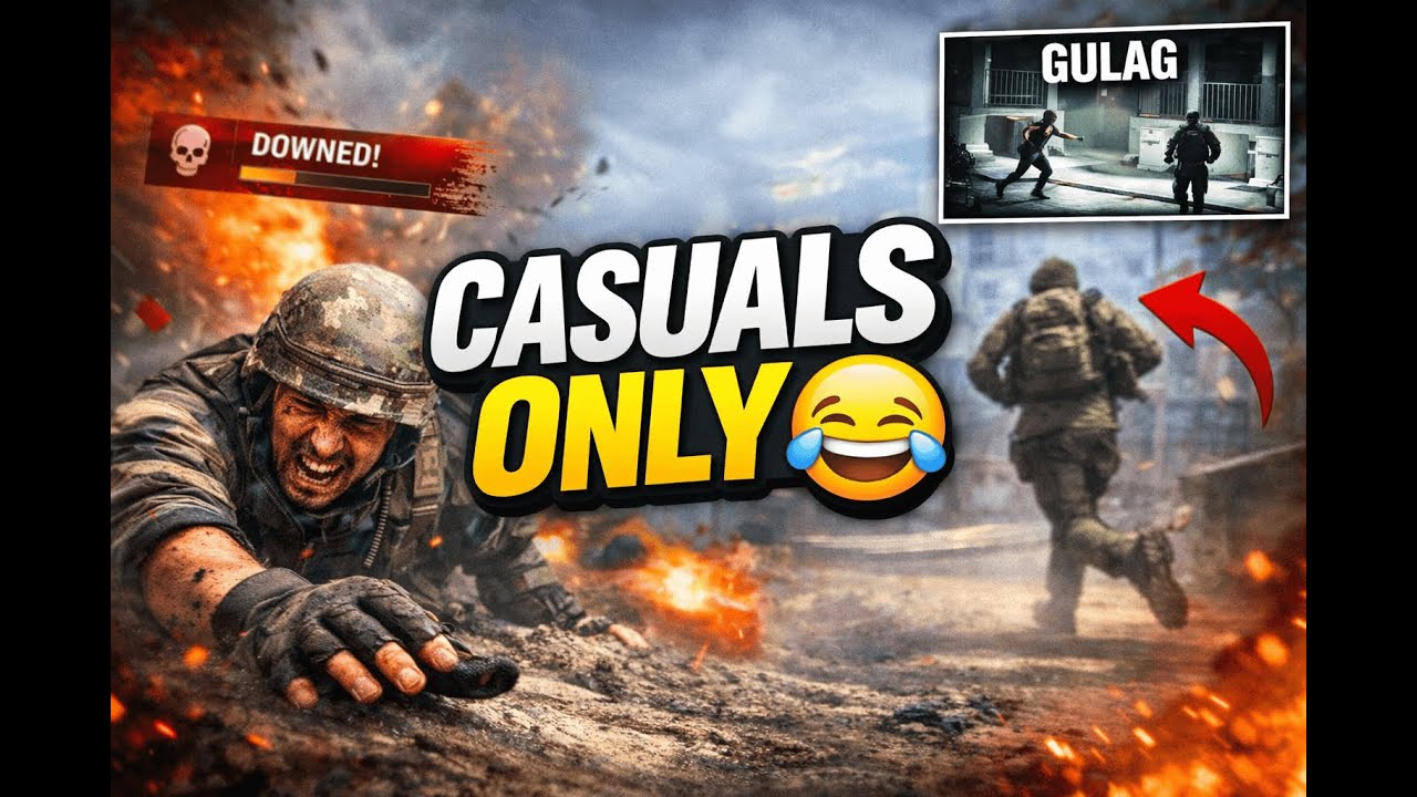 Average Players in Warzone Quads 😅 | Casual Gameplay