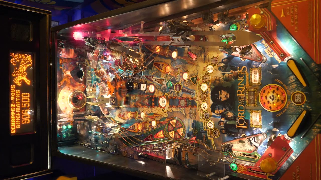 Lord Of The Rings - Stern pinball with pinsound movies mix