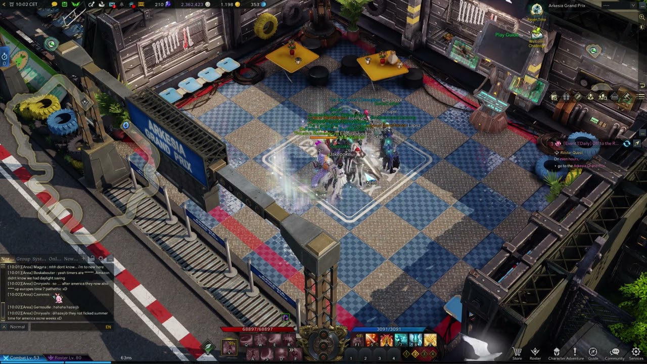 1st PLACE in ARKESIA GRAND PRIX But Team Defeat in LOST ARK