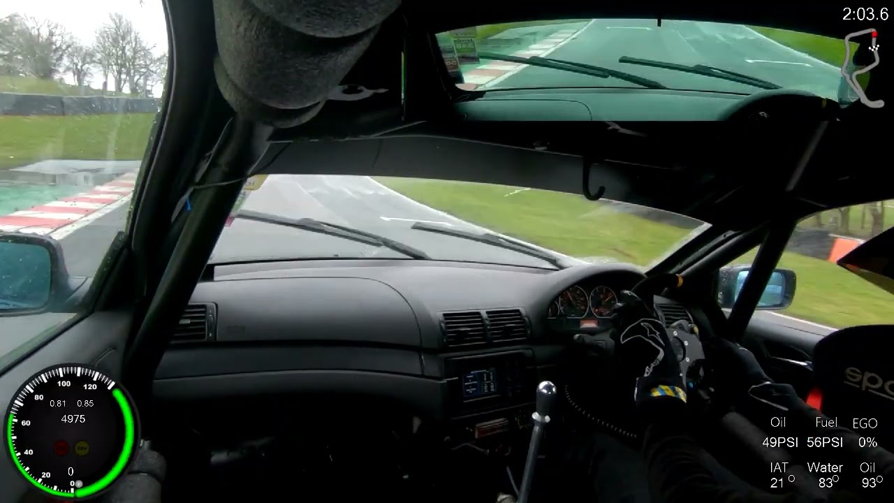 Oulton Park Wet Laps - BMW E46 330CI N54 Inlet M54B30 - Schrick 272 / 256