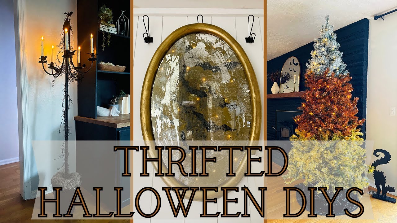 🎃 DIY Thrifted Halloween Decor 
