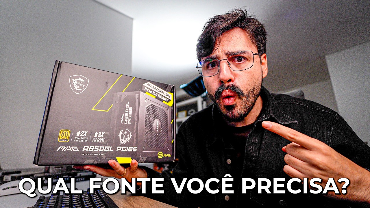 como Saber Quanto de Fonte você PRECISA no seu PC?