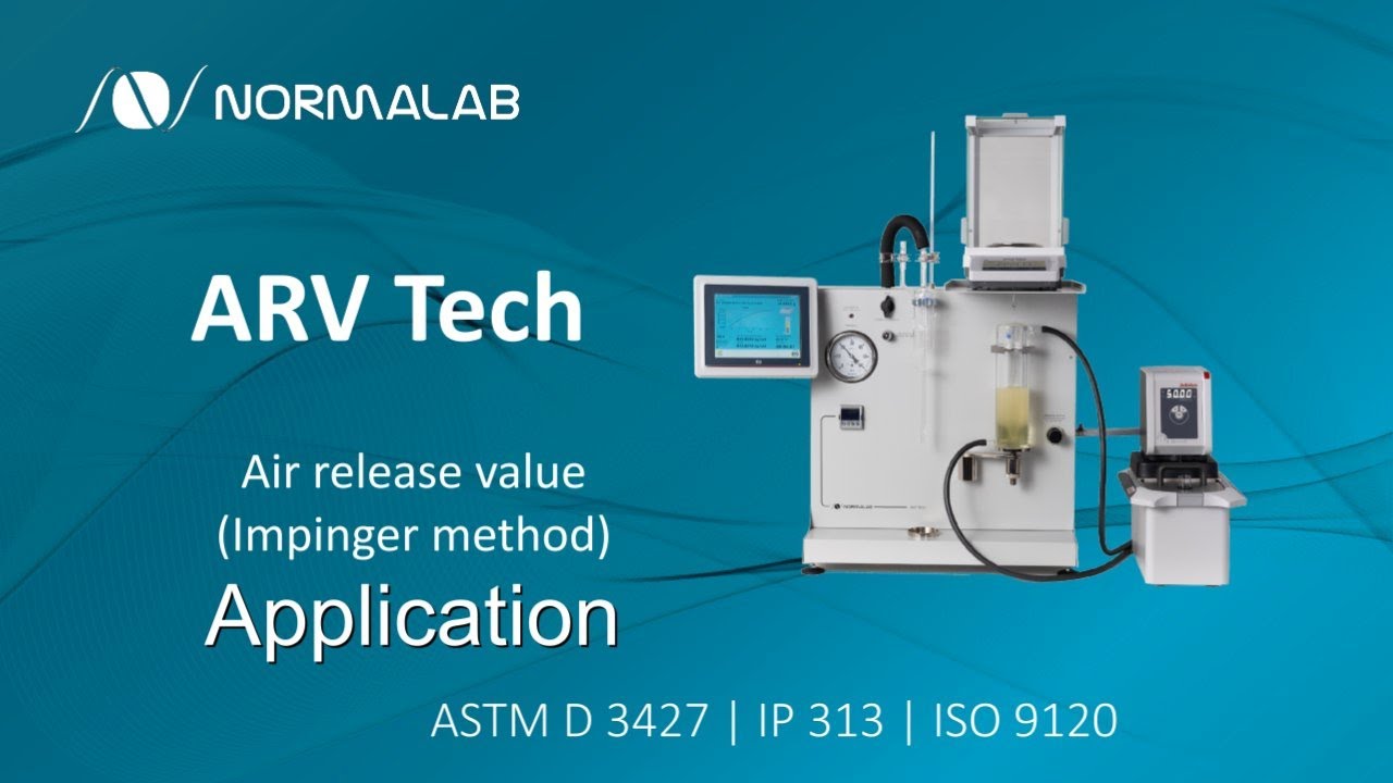 ASTM D3427: ARV Tech - Standard Test Method for Air Release Value - Impinger Method (Application)