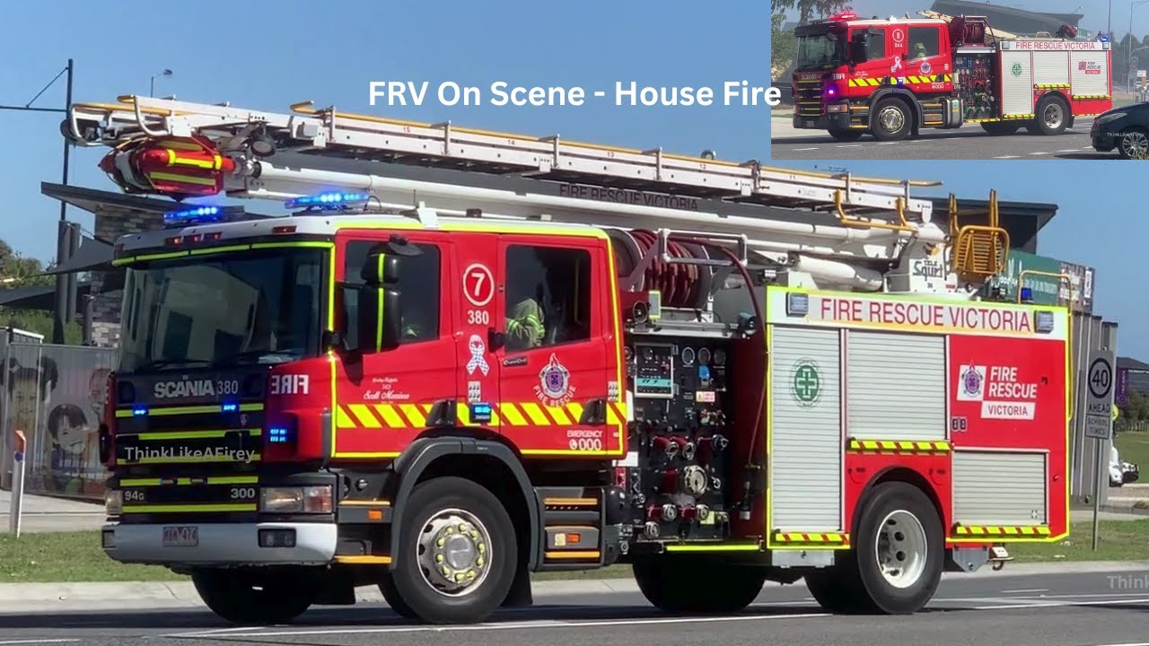 FRV | Second Alarm House Fire - Greenvale - Responding & On Scene