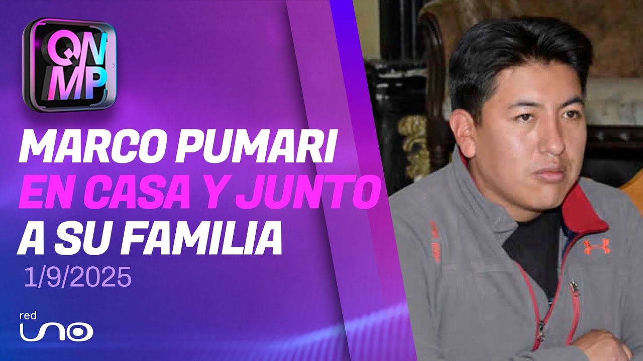 Pumari denuncia persecución y presiones en su detención, en Que No me Pierda