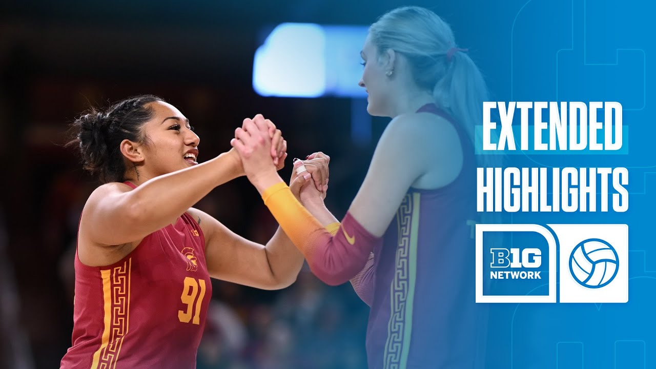 USC at Washington | Extended Highlights | Big Ten Volleyball | 11/27/2024