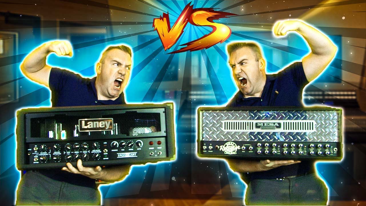 Laney Ironheart 120 VS Mesa Boogie 3ch 100w Dual Rectifier HIGH GAIN SHOOTOUT