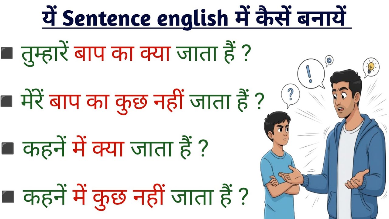 कहनें मे क्या जाता हैं | तुम्हारे बाप का क्या जाता हैं | मेरे बाप का कुछ नहीं जाता है | English मे -